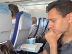 Imran Khan watches The Vampire Diaries.