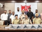Police have arrested a dismissed Indian Army sepoy and another man for allegedly operating as part of a Lawrence Bishnoi gang module, recovering seven pistols and 23 live cartridges from their possession, officials said on Tuesday. (HT Photo)