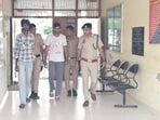 The arrested accused. (HT Photo)