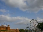The minimum temperature at Safdarjung was 22.4°C on Wednesday, 0.9°C below normal, but more than 1°C higher than Tuesday’s 21°C. (HT File Photo/Sanjeev Verma)