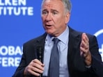 Ken Griffin announces a $3 billion gift to Carnegie Mellon for a new Miami campus. (Photo by Patrick T. Fallon / AFP)