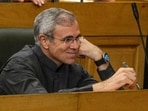 Jammu and Kashmir chief minister Omar Abdullah during the autumn session of the UT’s Assembly, in Srinagar