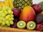 For people with IBS following a low-FODMAP approach, appropriate portions of fruits include kiwi, firm bananas, oranges, mandarins, pineapple, blueberries, strawberries, raspberries, and cantaloupe. (Unsplash)