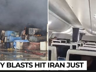 FlyDubai's code 7500 was only the beginning? Mystery blasts hit Iran hours after the cockpit terror