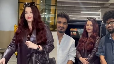 Aishwarya Rai wins hearts with her sweet gesture towards fans. Aishwarya Rai wins hearts with her sweet gesture towards fans.