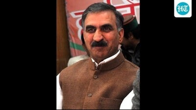 Chief minister Sukhvinder Singh Sukhu