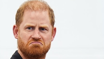 Britain's Prince Harry, Duke of Sussex reacts during a panel discussion during his visit to Ninestiles School, in Birmingham, central England on September 18, 2026, as part of the launch of the INSPIRE education programme ahead of the Invictus Games in Birmingham in 2027. (AFP) Britain's Prince Harry, Duke of Sussex reacts during a panel discussion during his visit to Ninestiles School, in Birmingham, central England on September 18, 2026, as part of the launch of the INSPIRE education programme ahead of the Invictus Games in Birmingham in 2027. (AFP)