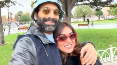 Fahadh Faasil and Nazriya Nazim married in 2014 when he was 32, and she was 19. Fahadh Faasil and Nazriya Nazim married in 2014 when he was 32, and she was 19.