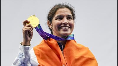 From a Jind village to Japan, Dhanda built her career with support from cousin Lakshay, his father Somveer and her family despite financial hurdles. (PTI)