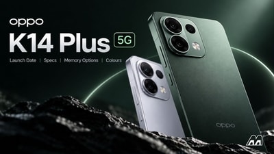 With a 1.5K AMOLED 144Hz display, a 50MP OIS camera, a 8000 mAh battery and IP69K protection, the new OPPO K14 Plus is made for buyers wanting a phone costing under  ₹30,000 that’s smooth, reliable and worth every rupee. (OPPO)