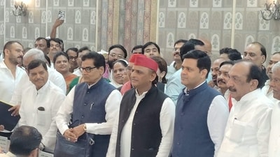 Nathwani's nomination makes him the party's second candidate for the Upper House. (HT Photo) Nathwani's nomination makes him the party's second candidate for the Upper House. (HT Photo)