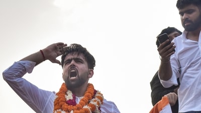 DUSU VP submits representation to DU VC on student safety, accommodation (PTI) DUSU VP submits representation to DU VC on student safety, accommodation (PTI)