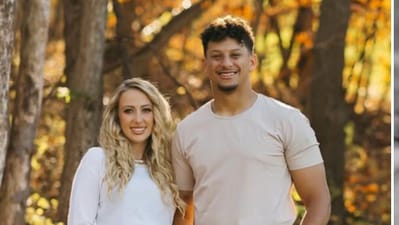 Brittany Mahomes revealed the meaning behind her family tattoo, featuring Patrick’s initials and the names, birthdays and profiles of their children. (Instagram/ Brittany Mahomes)