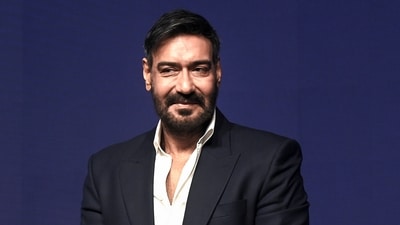 Ajay Devgn during the FICCI FRAMES 2026 media convention, in Mumbai. (PTI Photo)(PTI09_30_2026_000436B) (PTI)