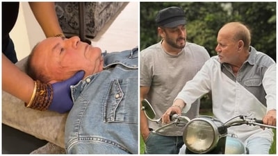 Inside Salim Khan's session with a chiropractor. 