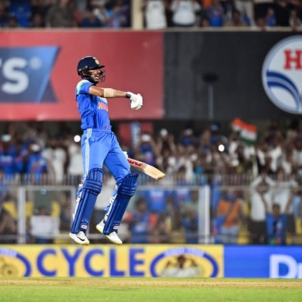 IND vs WI, 2nd ODI: Gill's 223*, Rohit's ton fire India to record 406 chase vs WI - Action in Images