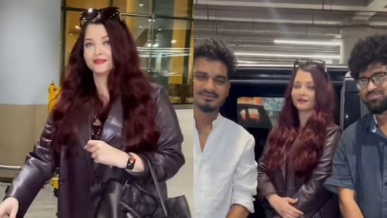 Aishwarya Rai wins hearts with her sweet gesture towards fans.