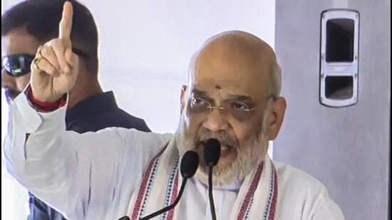 Amit Shah launched a scathing attack on the ruling Aam Aadmi Party (AAP) party in Punjab, alleging it had allowed the drug trade to thrive openly. (PTI)