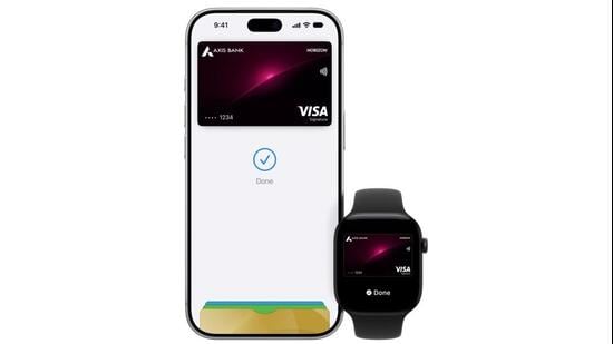 Apple Pay begins its journey in India with Axis Bank, supporting credit cards issued on the Mastercard and Visa networks. (Official image)