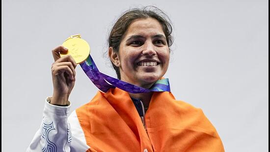 From a Jind village to Japan, Dhanda built her career with support from cousin Lakshay, his father Somveer and her family despite financial hurdles. (PTI)