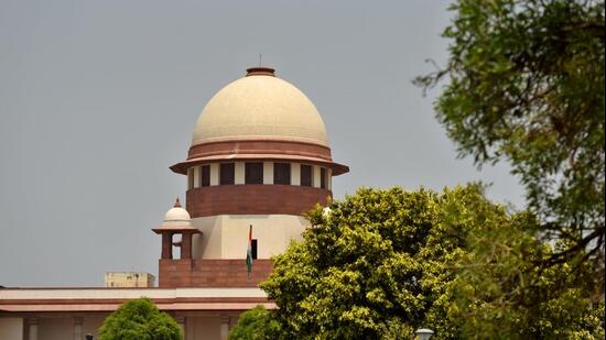 Solicitor general Tushar Mehta, who appeared for the state government, mentioned the matter before Chief Justice of India Surya Kant, pressing for an expedited hearing of the state’s appeal against the high court’s September 29 order. (Amal KS/HT PHOTO)