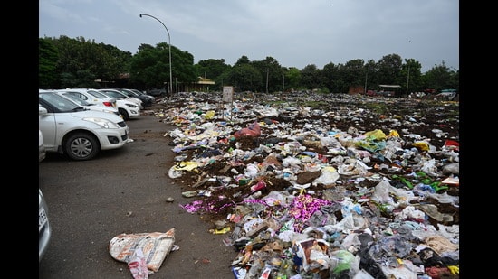 The issue is linked to a proposal to discharge wastewater from two village ponds at a site near the Sutlej-Yamuna Link (SYL) canal and the village habitation. (HT File)