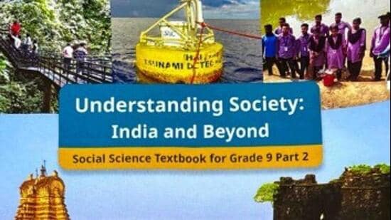 The textbook introduces students to actual slab-wise income-tax calculations under the new tax regime. (HT sourced photo)