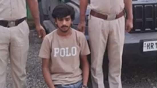The video showed the speeding black Thar swerving rashly across lanes before striking the motorcycle and accelerating away without stopping. (Xgurgaonpolice)