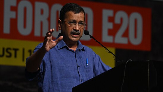 AAP national convenor Arvind Kejriwal.