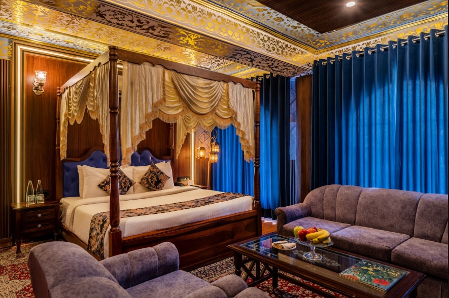 Kurki Palace is a 13-generation family residence in Jaipur, now opened as a heritage hotel. (Kukri Palace) Kurki Palace is a 13-generation family residence in Jaipur, now opened as a heritage hotel. (Kukri Palace)