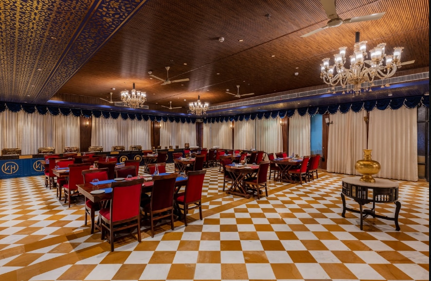 Its spaces blend traditional Rajasthani design and historic family artefacts with modern hospitality. (Kukri Palace) Its spaces blend traditional Rajasthani design and historic family artefacts with modern hospitality. (Kukri Palace)