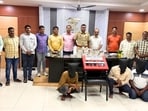 Three held with fake currency for ‘money rain’ fraud