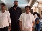 Rajpal Yadav at Mushtaq Khan's prayer meet.