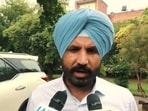 Amarinder Singh Raja Warring after stepping down as the Punjab Congress president in New Delhi on Thursday. (Facebook)