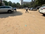 An MCG official said repeated listing of roads reflects the need for daily sweeping and regular monitoring rather than a one-time dust-removal exercise. (HT)