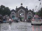 IMD data shows Farrukhabad recorded the highest rainfall at 307.7 mm, while Lucknow received 180.4 mm. (Deepak Gupta/HT Photo) IMD data shows Farrukhabad recorded the highest rainfall at 307.7 mm, while Lucknow received 180.4 mm. (Deepak Gupta/HT Photo)