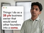 Gen Z founder Pratham Jindal. (LinkedIn/Pratham Jindal )
