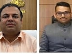 The Gujarat government on Thursday compulsorily retired two Indian Administrative Service (IAS) officers,