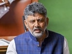 Karnataka chief minister D K Shivakumar. (PTI)