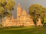 Laxmi Vilas Palace is home to the Gaekwad royal family of Baroda. 