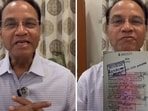 The man who claimed he quit his job when he failed to get leave from his office. 