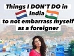 Ivana's message for foreigners in India: No poverty tourism. No chaos reels. Just humility, curiosity and basic respect. (Instagram/ ivanaperkovicofficial)