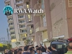 RWA Watch: Residents of a housing society in Greater Noida West protest over alleged deficiencies in basic services and restrictions on the entry of delivery personnel and workers.