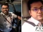 Smit Machchhar (L). His former neighbour Dr Janit Shah (R). 