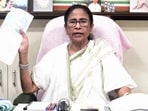 The ECI last month allotted the Mamata Banerjee-led faction the name “Mamata All India Trinamool Congress”. (ANI)