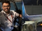 The flydubai plane, carrying 174 people, was travelling from Dubai to Tel Aviv when the co-pilot allegedly stabbed the captain, Smit Machchhar.