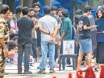 iMumbai, India - September 19, 2026: IIP powai students protest at IIT Powai after 22-year-old Sahil Wakode, a second-year B.Tech student in the Department of Energy Science and Engineering death by suicide on the evening of September 18, 2026, in Powai in mumbai, India, on Saturday, September 19, 2026. (Photo by Satish Bate/ Hindustan Times) (Hindustan Times)