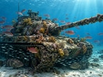 Alabama’s 1994 reef program involved sinking 100 battle tanks to create artificial reefs.