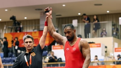 The victory holds a historical significance for India in Greco-Roman wrestling (Avinash Sharma) The victory holds a historical significance for India in Greco-Roman wrestling (Avinash Sharma)