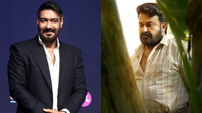 Ajay Devgn seeks Mohanlal's approval for Drishyam 3. Ajay Devgn seeks Mohanlal's approval for Drishyam 3.